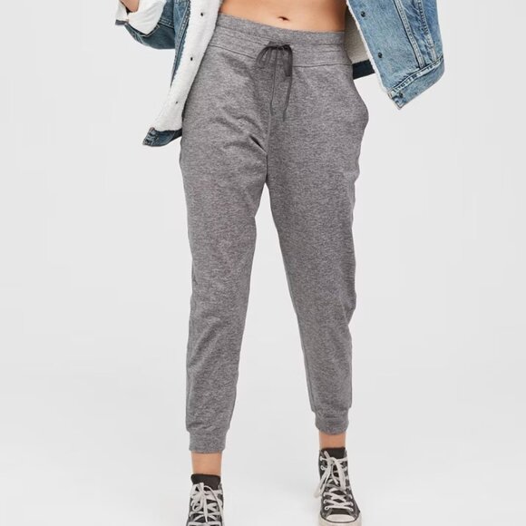 Aerie OFFLINE The Hugger OMW! Joggers – Heather Gray XXL - Picture 1 of 4